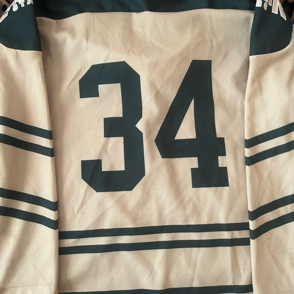 Kids Green and Cream Jersey